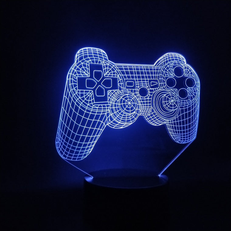 Game handle 3D colorful lamp