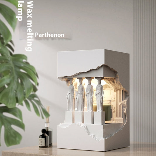 Embedded Plaster Wall Lamp Bedroom Bedside Lamp Wax Melting Lamp